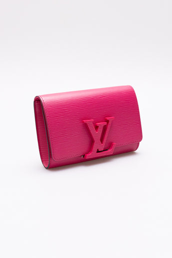 Louis Vuitton Louise PM Crossbody Bag Epi Pink