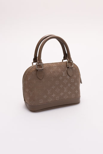 Louis Vuitton Vintage Satin Monogram Mini Alma Bag 2001