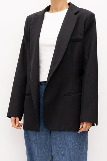 Viktoria & Woods Sheriff Wool Blazer Black