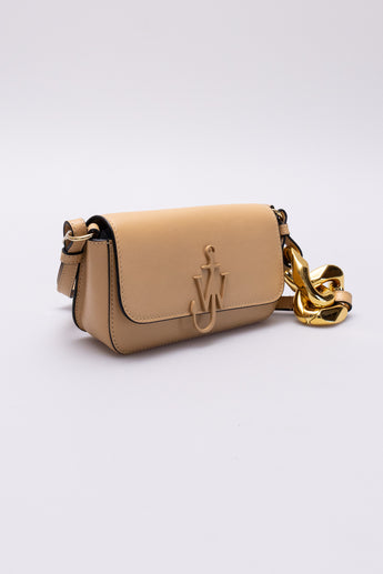 J.W. Anderson Chain Anchor Shoulder Bag Light Beige