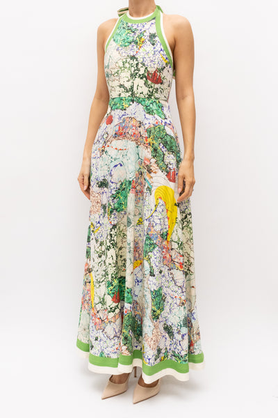alemais odyssey halter dress brookefalvey on LTK