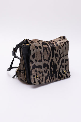 Jerome Dreyfuss Bobi Leopard Crossbody Bag