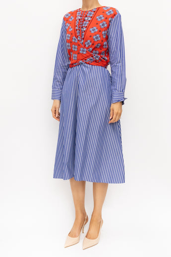 Sandro Striped Day Dress