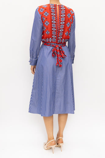 Sandro Striped Day Dress
