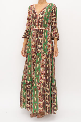 Emporio Sirenuse Tullia Arizona Shirt Maxi Dress