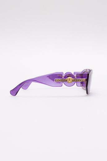 Versace Biggie Violet Sunglasses VE2235