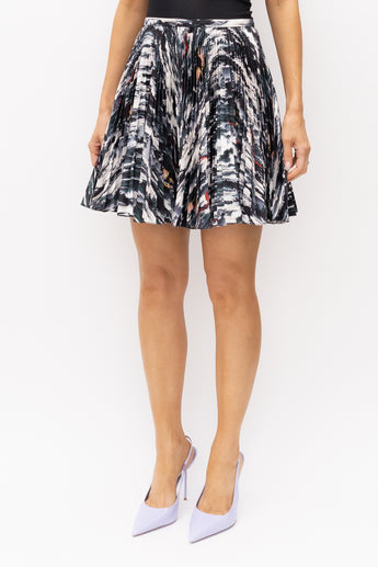 Louis Vuitton Pleated Mini Skirt