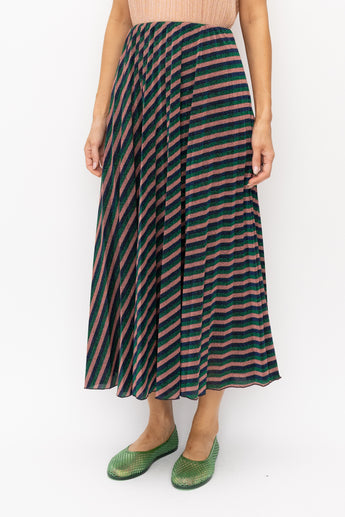 Missoni Metallic Pleat Skirt