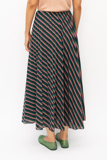 Missoni Metallic Pleat Skirt