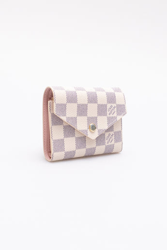 Louis Vuitton Victorine Wallet Damier Azur Canvas