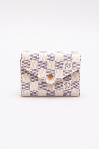 Louis Vuitton Victorine Wallet Damier Azur Canvas