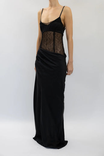 Sir Dunya Draped Gown