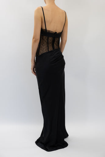 Sir Dunya Draped Gown