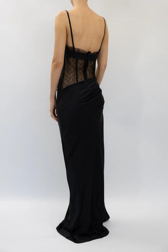 Sir Dunya Draped Gown