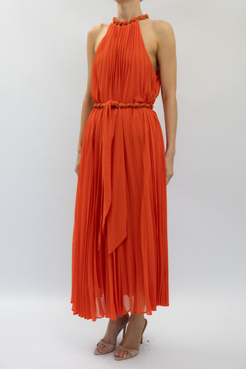 Zimmermann Sunray Pleat Midi Dress