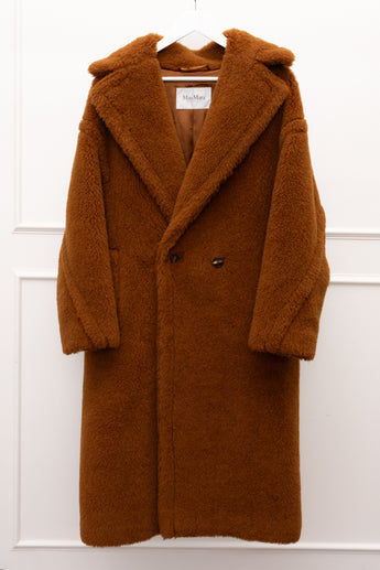Max Mara Teddy Bear Icon Coat Camel