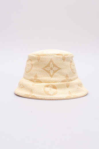Louis Vuitton Beachview Monogram Bucket Hat Beige
