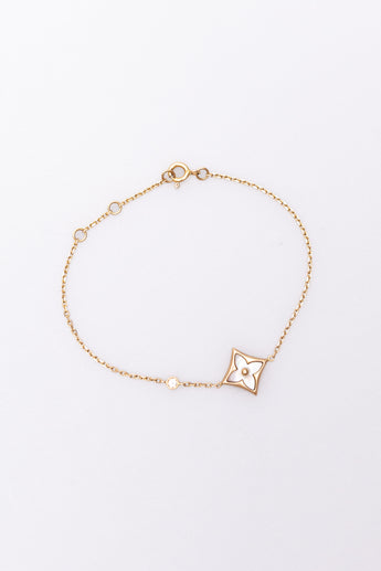 Louis Vuitton Blossom BB Star Bracelet with Mother of Pearl and Diamond