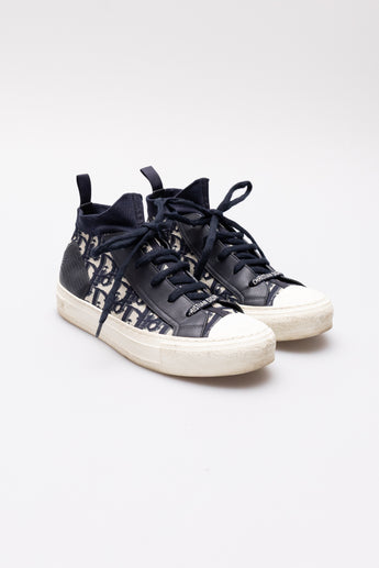 Dior Walk'n'Dior Oblique Jacquard Sneakers Blue