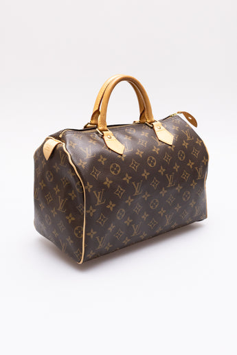 Louis Vuitton Monogram Canvas Speedy 30