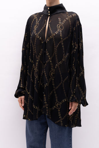 Camilla Drop Sleeve Swing Blouse