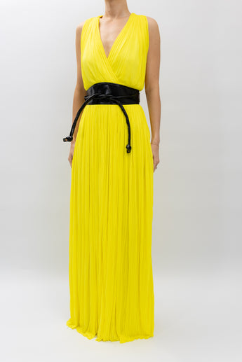 Louis Vuitton Pleated Jersey Dress