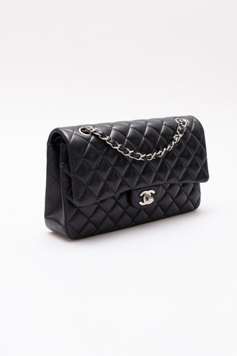 Chanel Classic Double Flap Bag Black Medium