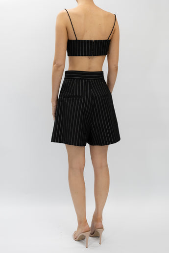 Alex Perry Lurex Pinstripe Set
