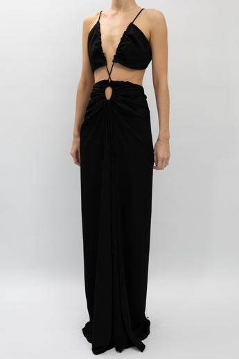 Christopher Esber Ruched Front Cami Dress