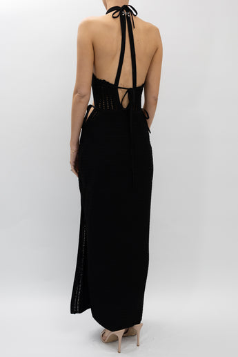 Dion Lee Crochet Tie Butterfly Dress