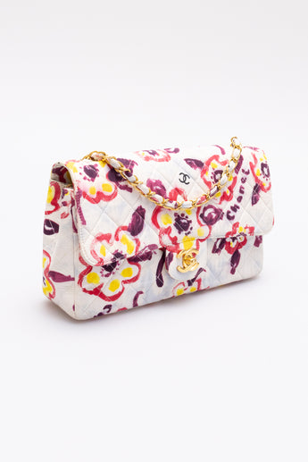 Chanel Medium Flap Bag Watercolour Floral