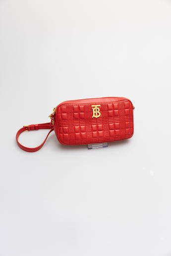 Burberry Quilted Camera Bag