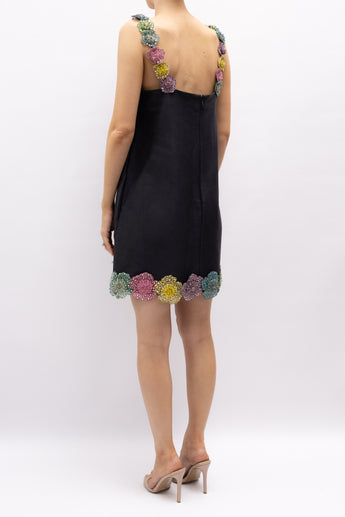 Alemais  Lolita Mini Dress in Black