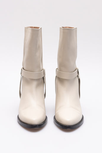 Legres Calf Boots Cream