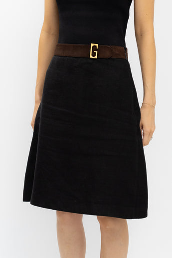 Gucci Linen Skirt