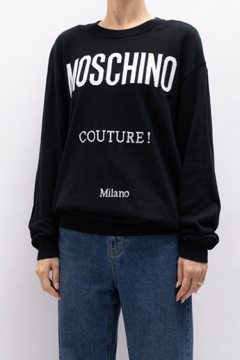 Moschino Cotton Long-sleeve Top