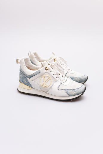 Louis Vuitton Runaway Sneaker in Blue Denim