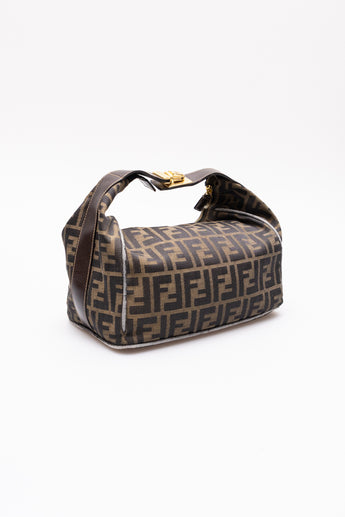 Fendi Zucca Canvas Pouch