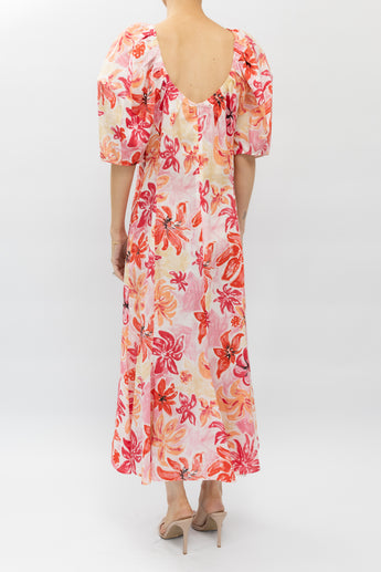 Marni Floral Midi Dress