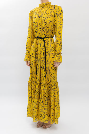 Zimmermann Lulu Frill Hem Dress
