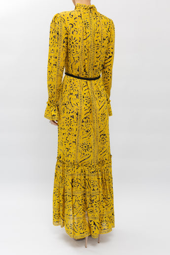Zimmermann Lulu Frill Hem Dress