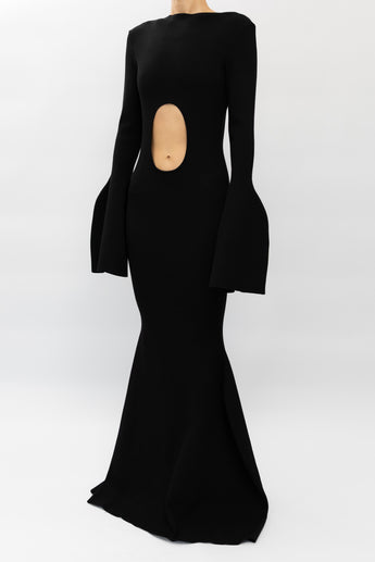 AWAKE Mode Cut-Out Maxi Dress