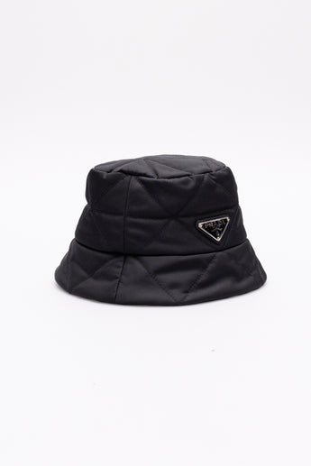Prada Re-Nylon Quilted Bucket Hat