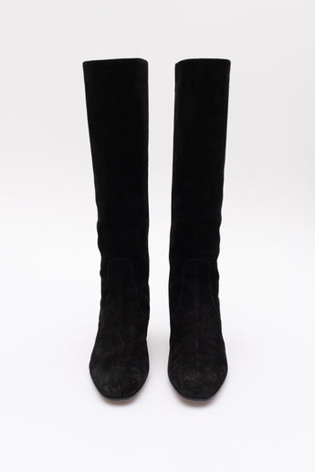 Laurence Dacade Benji Suede Knee High Boot 65mm