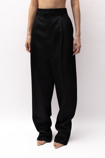 Bottega Veneta Wool Trousers in Black