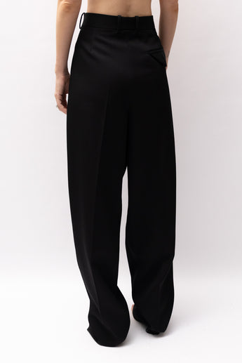 Bottega Veneta Wool Trousers in Black