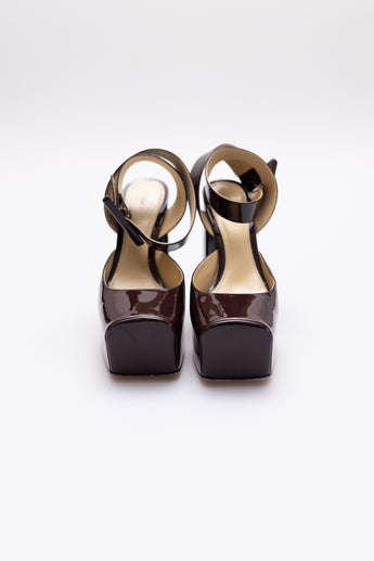 Bottega Veneta Tower Patent Leather Pump