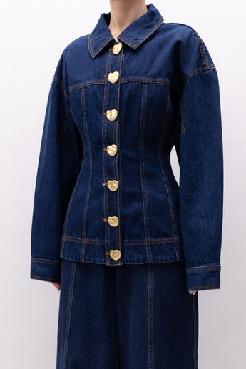 Aje Gianna Denim Shirt