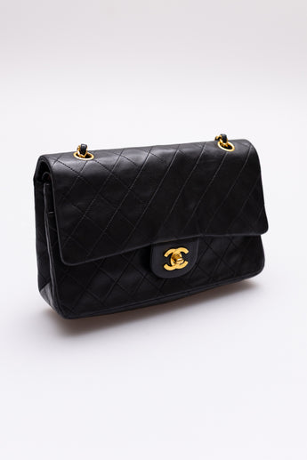 Chanel Vintage Lambskin Medium Double Flap Bag