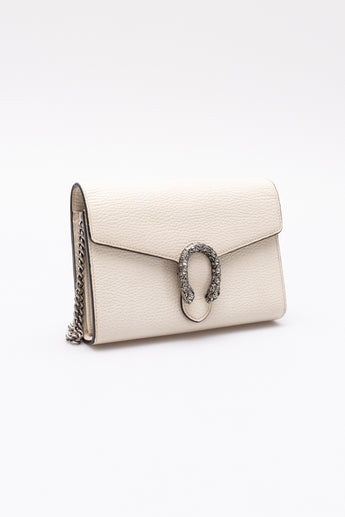 Gucci Dionysus Wallet on Chain Bag Cream